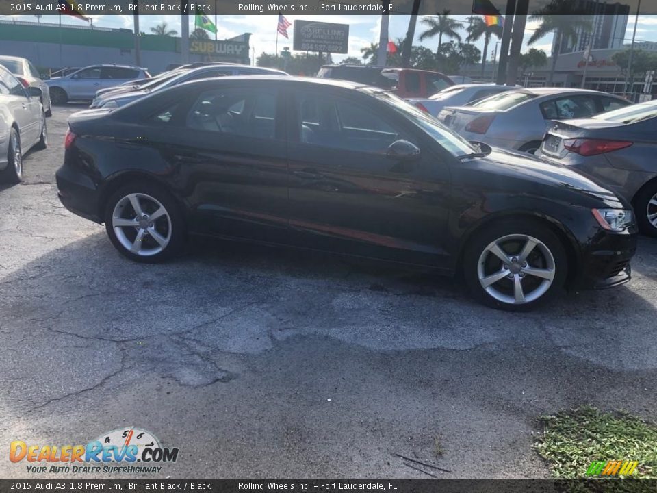 2015 Audi A3 1.8 Premium Brilliant Black / Black Photo #4