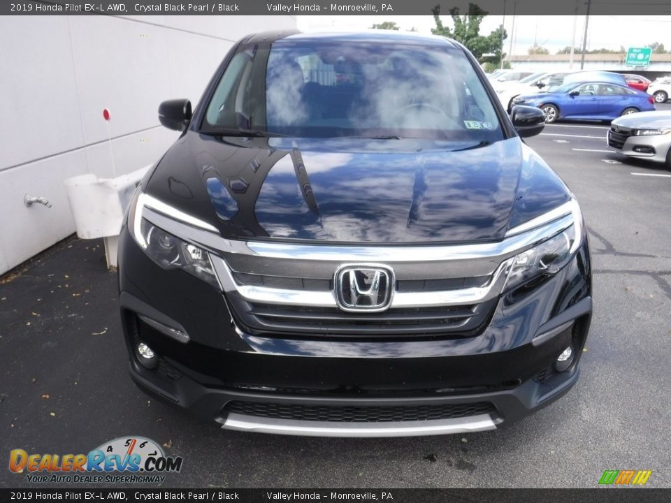 2019 Honda Pilot EX-L AWD Crystal Black Pearl / Black Photo #5