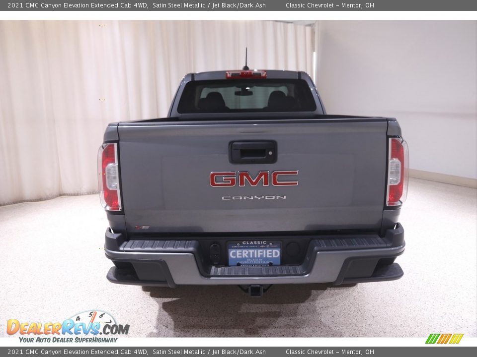 2021 GMC Canyon Elevation Extended Cab 4WD Satin Steel Metallic / Jet Black/Dark Ash Photo #18