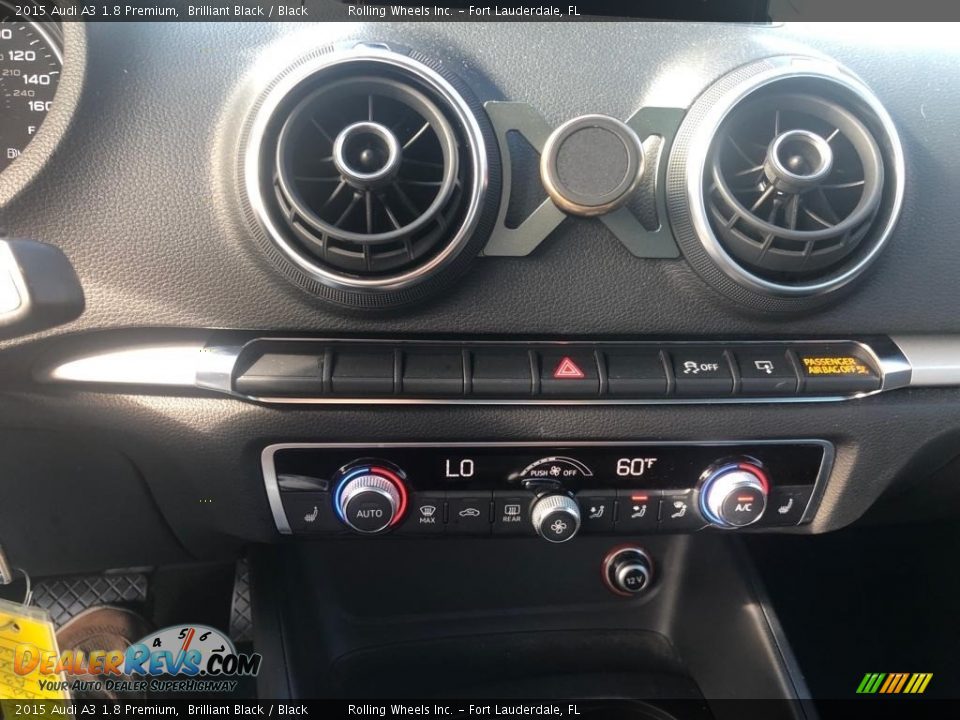 2015 Audi A3 1.8 Premium Brilliant Black / Black Photo #13