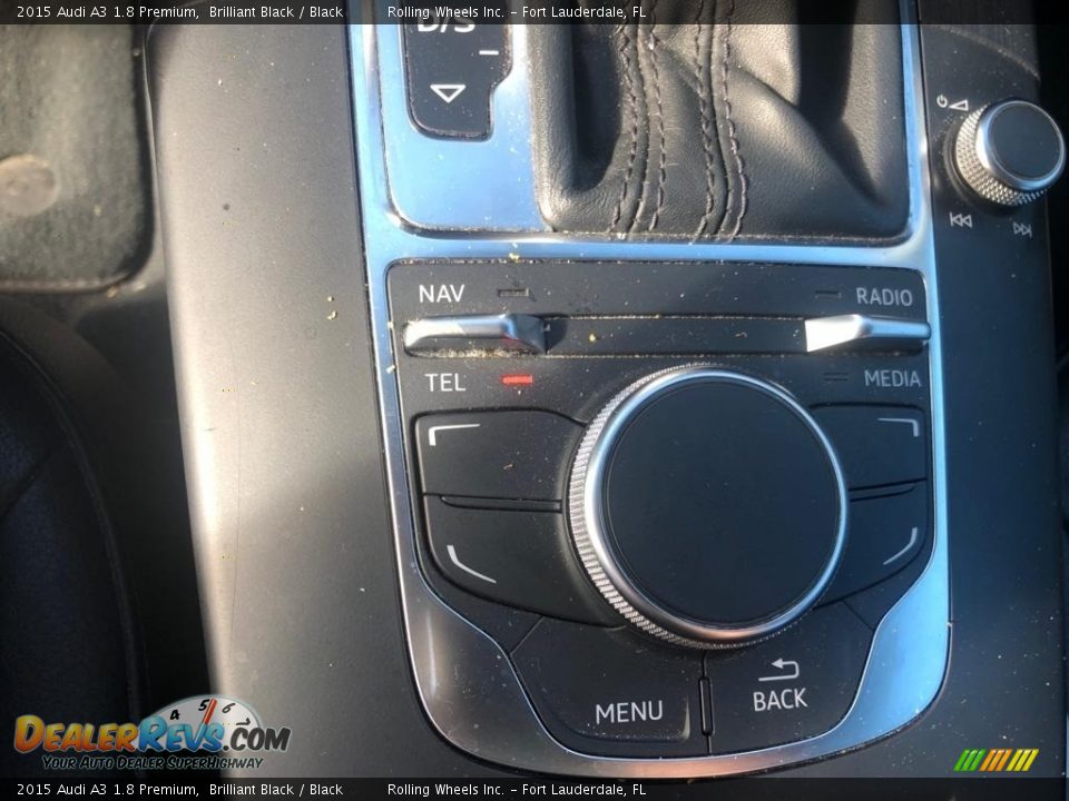 2015 Audi A3 1.8 Premium Brilliant Black / Black Photo #14