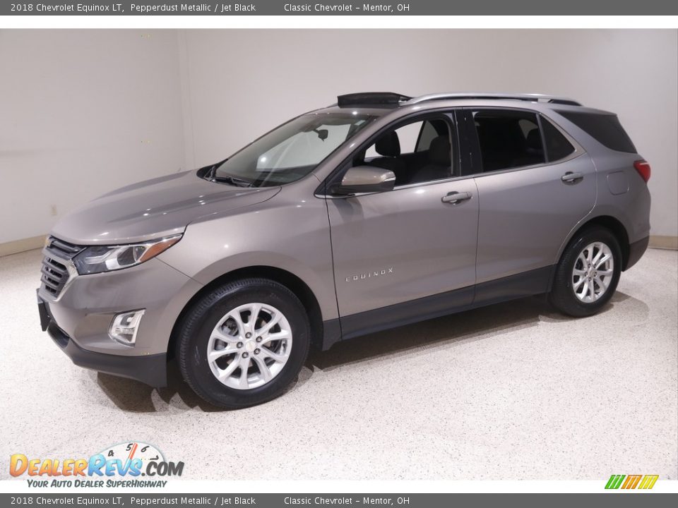 2018 Chevrolet Equinox LT Pepperdust Metallic / Jet Black Photo #3