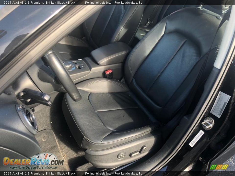 2015 Audi A3 1.8 Premium Brilliant Black / Black Photo #18