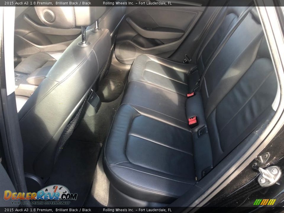2015 Audi A3 1.8 Premium Brilliant Black / Black Photo #19
