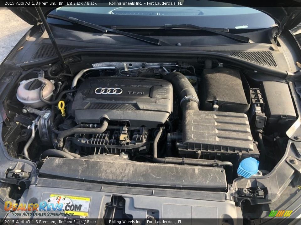 2015 Audi A3 1.8 Premium Brilliant Black / Black Photo #22