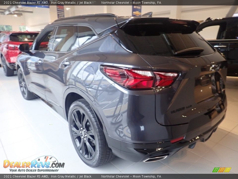 2021 Chevrolet Blazer RS AWD Iron Gray Metallic / Jet Black Photo #2