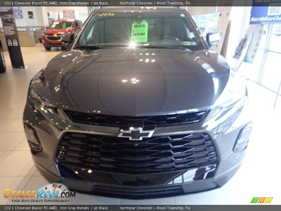 2021 Chevrolet Blazer RS AWD Iron Gray Metallic / Jet Black Photo #5