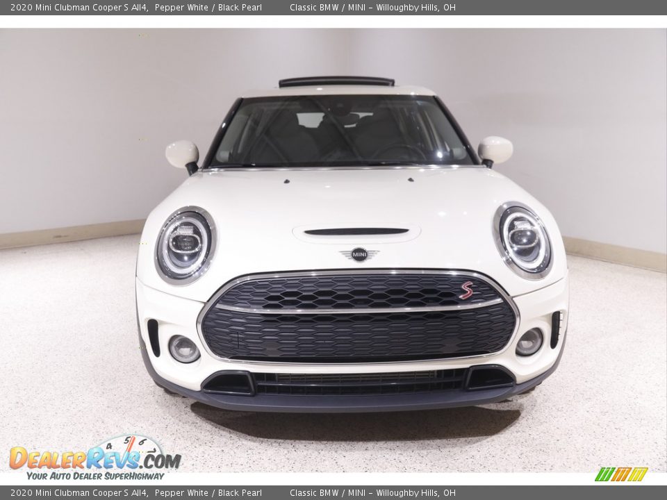 2020 Mini Clubman Cooper S All4 Pepper White / Black Pearl Photo #2