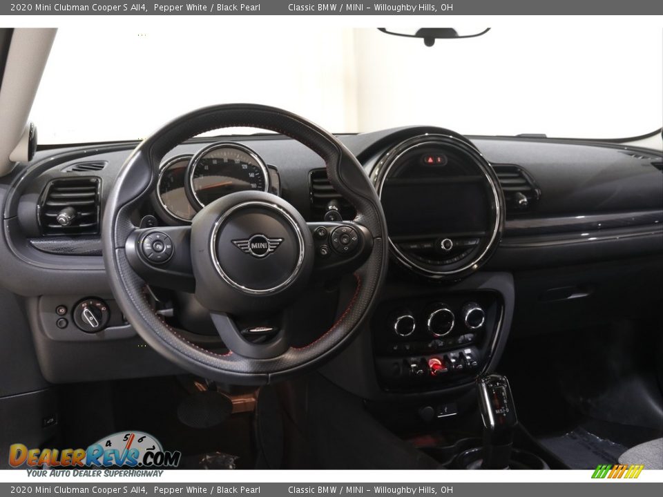 2020 Mini Clubman Cooper S All4 Pepper White / Black Pearl Photo #6