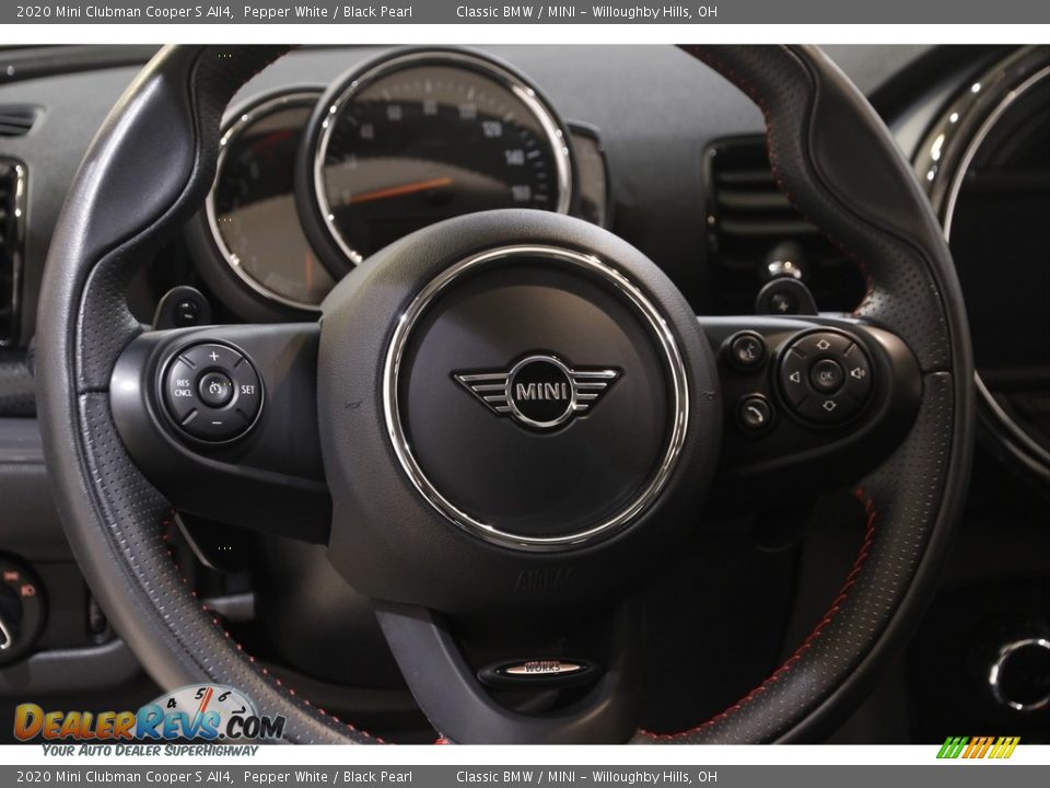 2020 Mini Clubman Cooper S All4 Pepper White / Black Pearl Photo #7