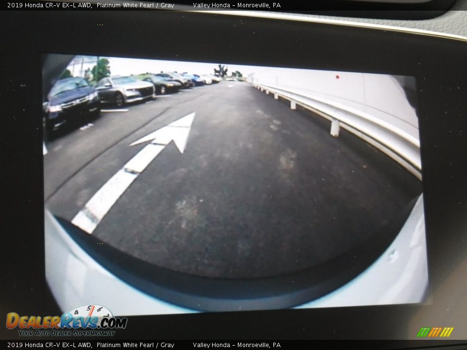 2019 Honda CR-V EX-L AWD Platinum White Pearl / Gray Photo #21
