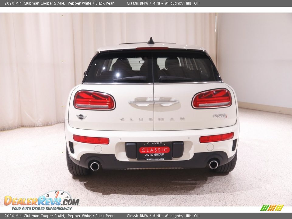 2020 Mini Clubman Cooper S All4 Pepper White / Black Pearl Photo #19