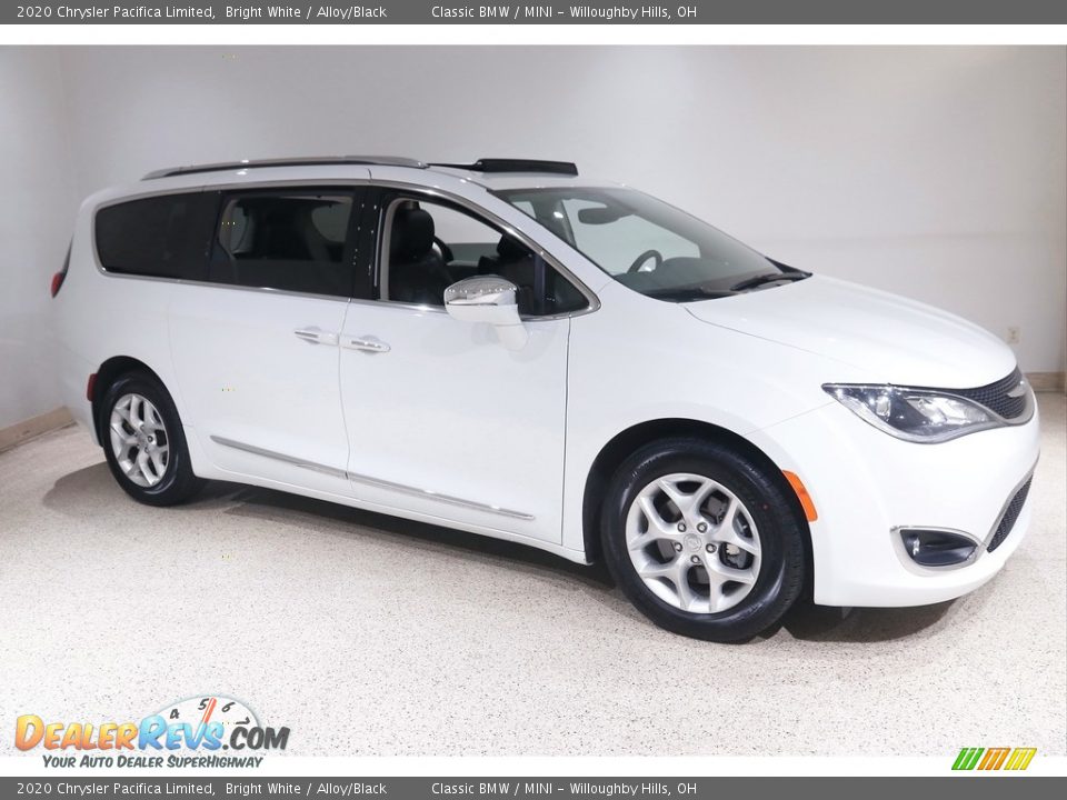 2020 Chrysler Pacifica Limited Bright White / Alloy/Black Photo #1