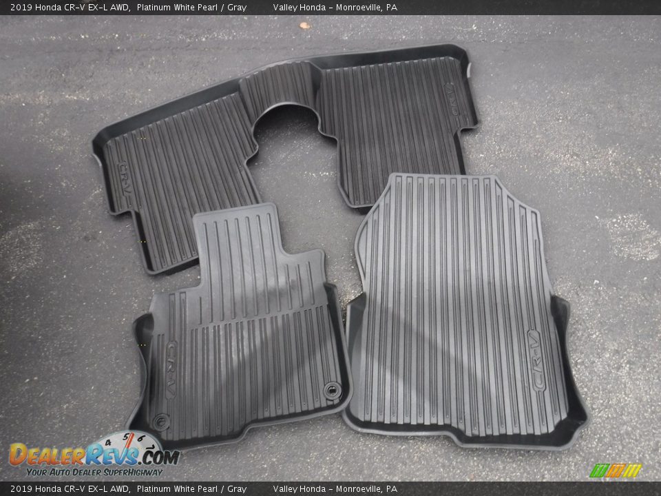 2019 Honda CR-V EX-L AWD Platinum White Pearl / Gray Photo #36