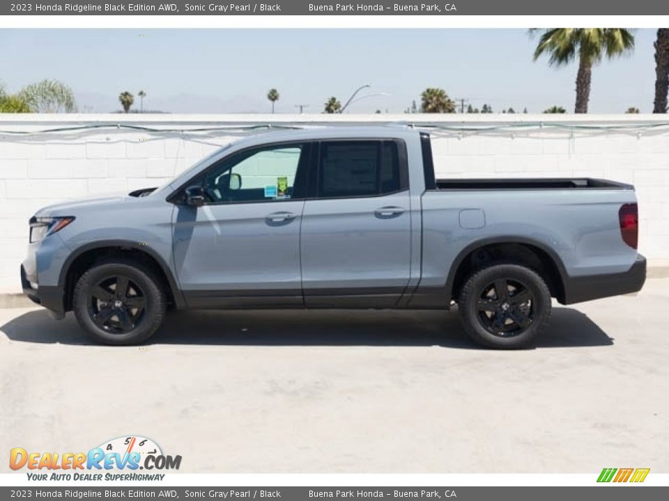 Sonic Gray Pearl 2023 Honda Ridgeline Black Edition AWD Photo #4