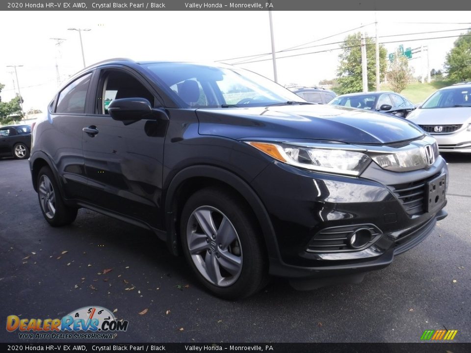 2020 Honda HR-V EX AWD Crystal Black Pearl / Black Photo #6