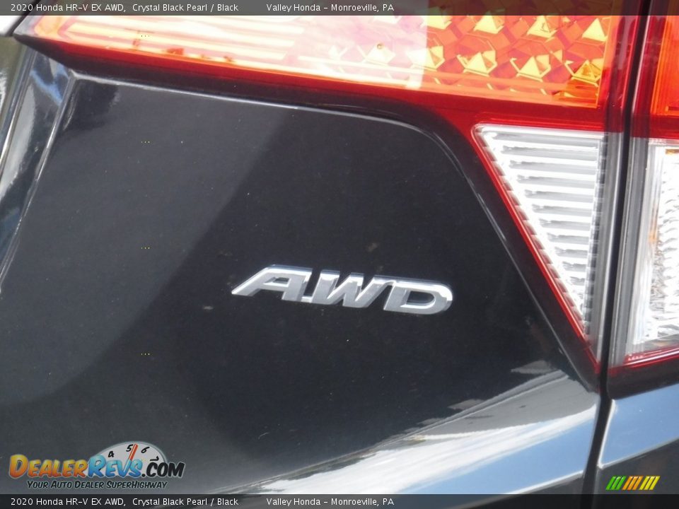 2020 Honda HR-V EX AWD Crystal Black Pearl / Black Photo #8
