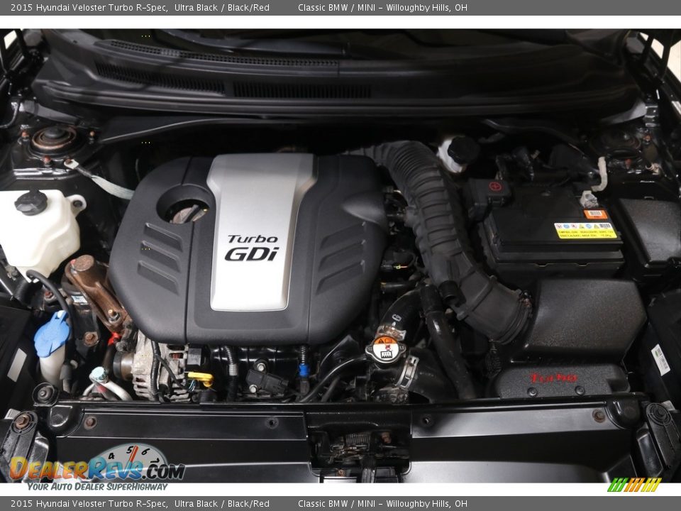 2015 Hyundai Veloster Turbo R-Spec 1.6 Liter GDI Turbocharged DOHC 16-Valve D-CVVT 4 Cylinder Engine Photo #19