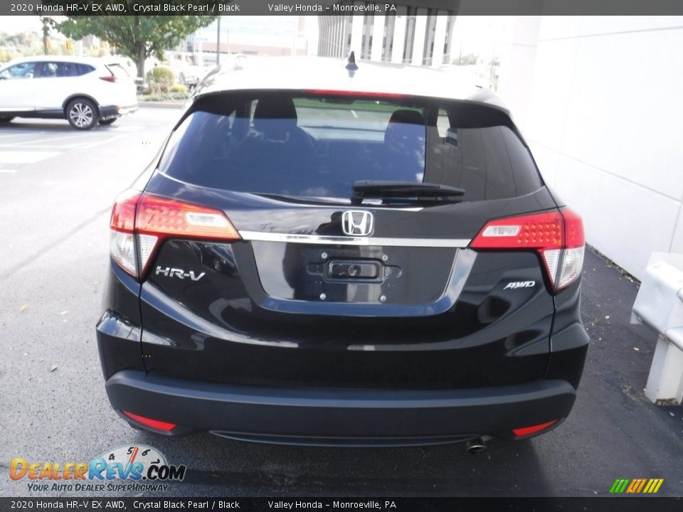 2020 Honda HR-V EX AWD Crystal Black Pearl / Black Photo #9