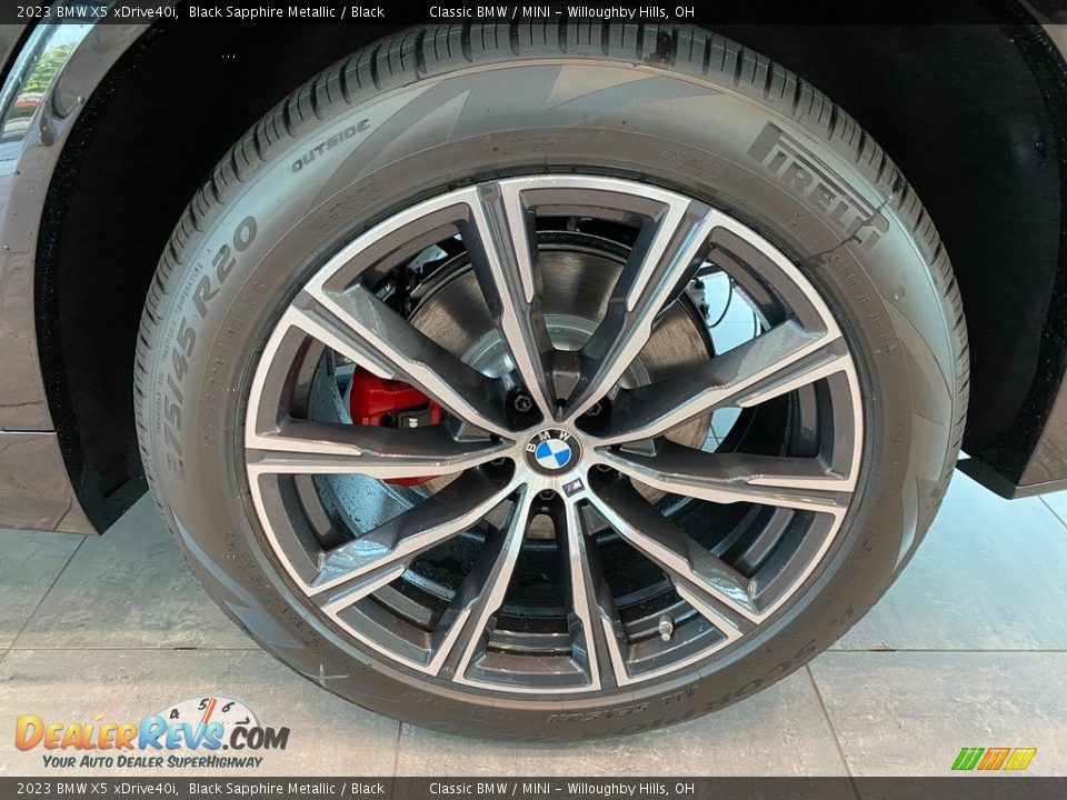 2023 BMW X5 xDrive40i Wheel Photo #3