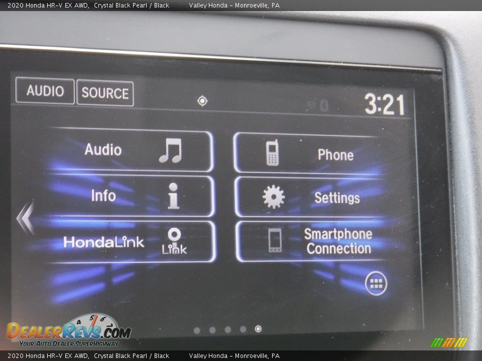 2020 Honda HR-V EX AWD Crystal Black Pearl / Black Photo #20