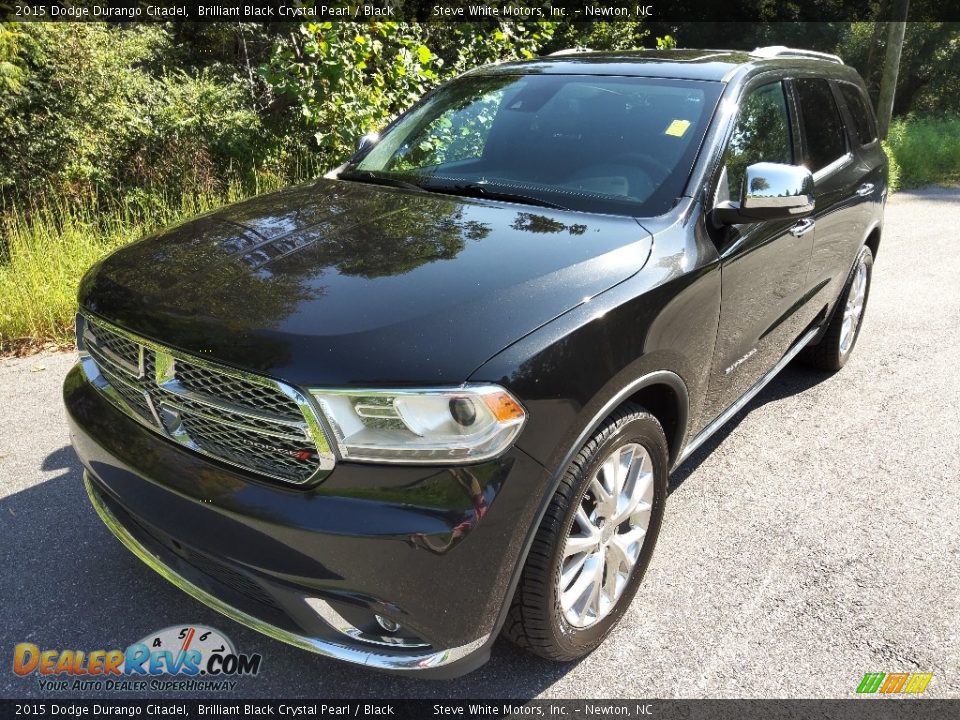 Brilliant Black Crystal Pearl 2015 Dodge Durango Citadel Photo #2