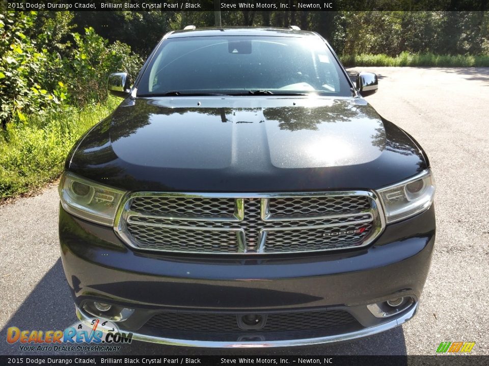 2015 Dodge Durango Citadel Brilliant Black Crystal Pearl / Black Photo #3