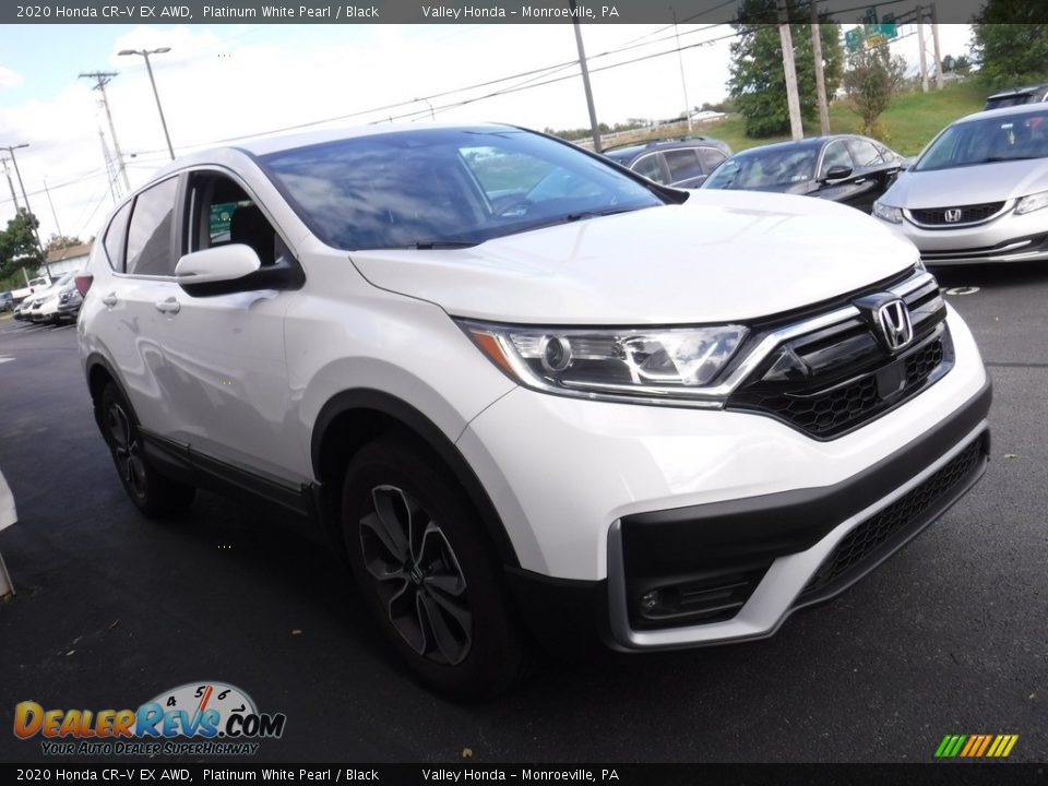 2020 Honda CR-V EX AWD Platinum White Pearl / Black Photo #8