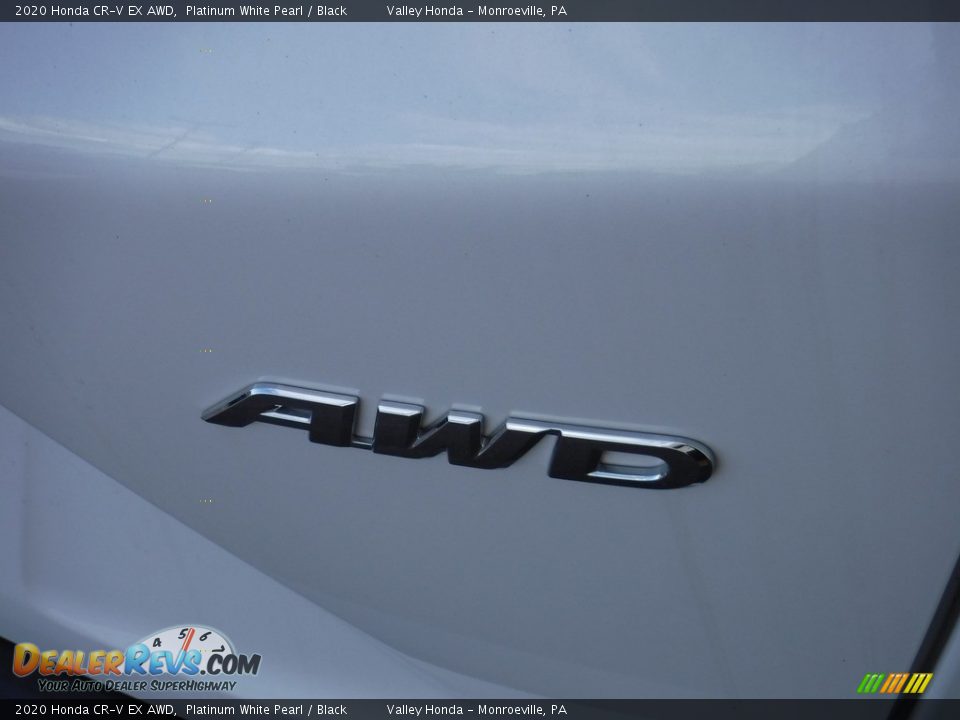 2020 Honda CR-V EX AWD Platinum White Pearl / Black Photo #10