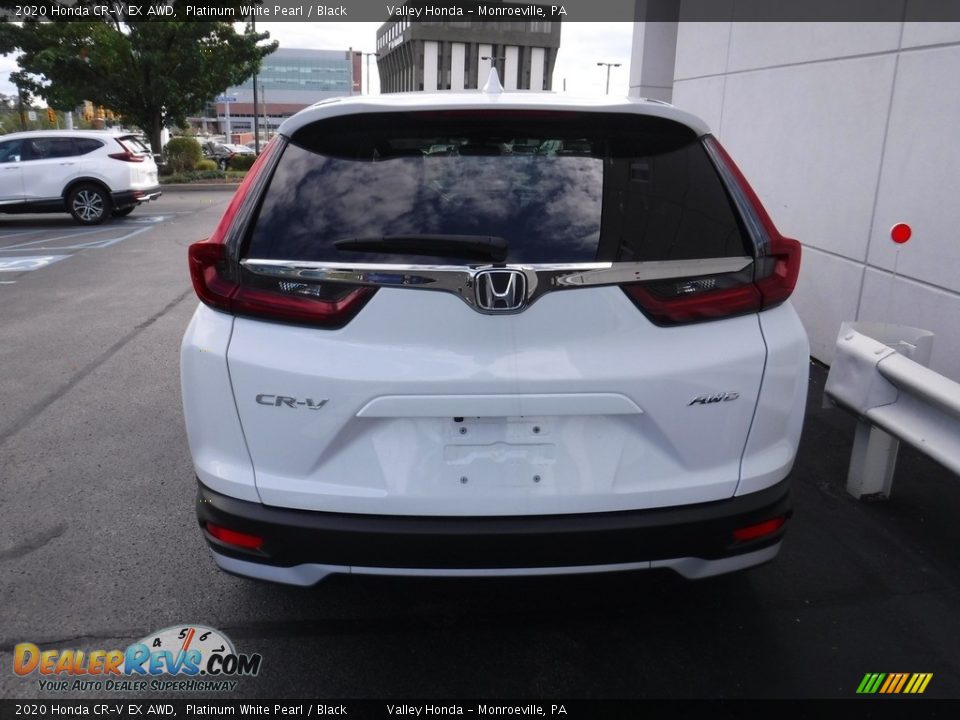 2020 Honda CR-V EX AWD Platinum White Pearl / Black Photo #11