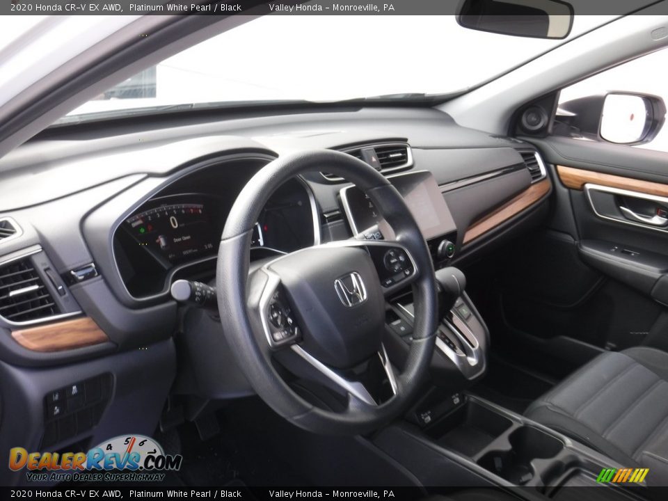 2020 Honda CR-V EX AWD Platinum White Pearl / Black Photo #13