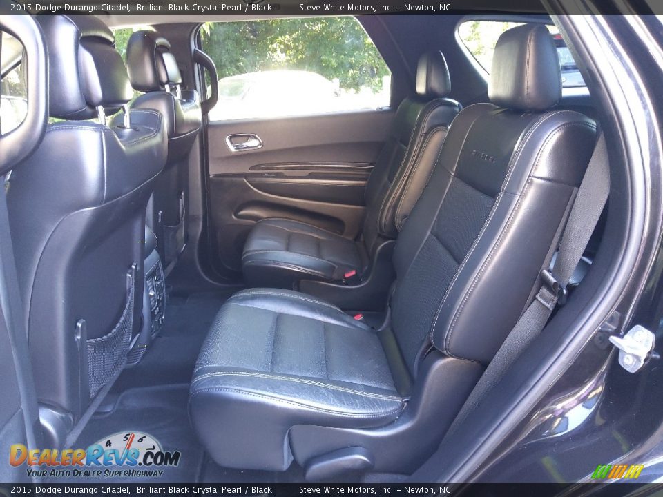 Rear Seat of 2015 Dodge Durango Citadel Photo #19