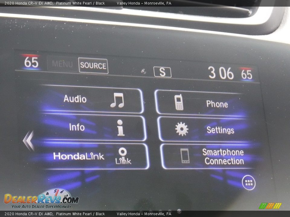 2020 Honda CR-V EX AWD Platinum White Pearl / Black Photo #23
