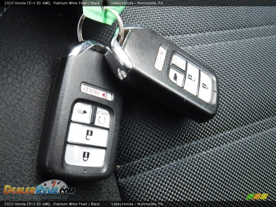 2020 Honda CR-V EX AWD Platinum White Pearl / Black Photo #31