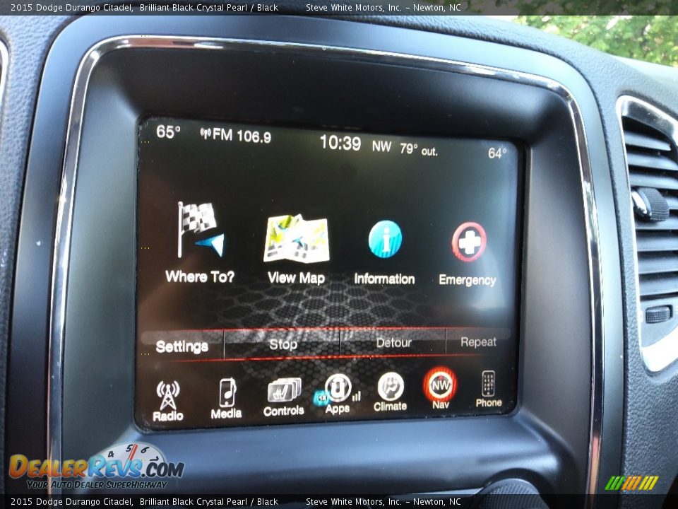 Controls of 2015 Dodge Durango Citadel Photo #31