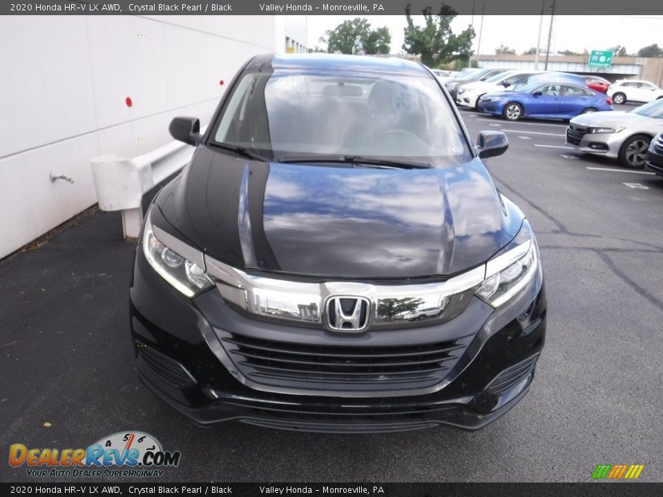 2020 Honda HR-V LX AWD Crystal Black Pearl / Black Photo #3