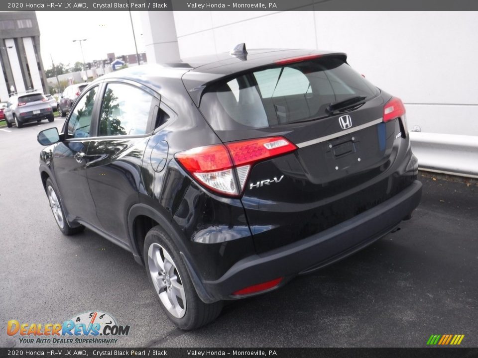 2020 Honda HR-V LX AWD Crystal Black Pearl / Black Photo #7