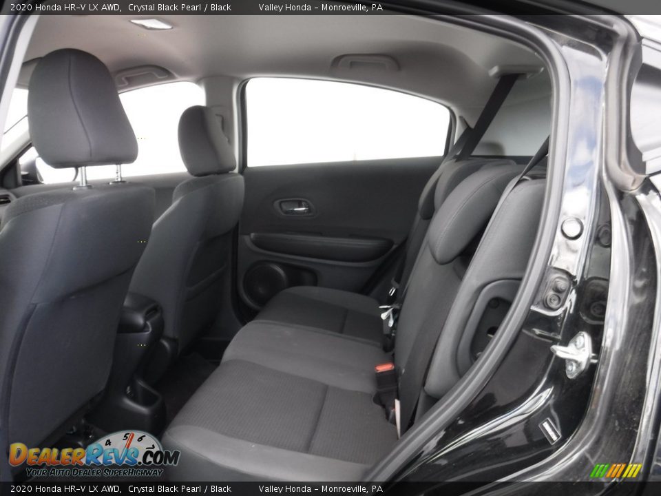2020 Honda HR-V LX AWD Crystal Black Pearl / Black Photo #24