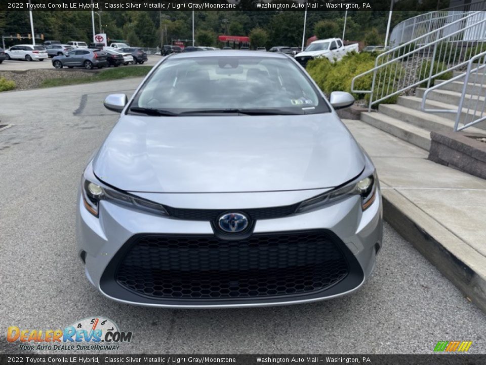 2022 Toyota Corolla LE Hybrid Classic Silver Metallic / Light Gray/Moonstone Photo #6