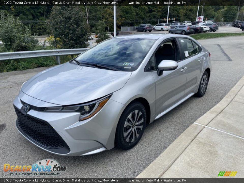 2022 Toyota Corolla LE Hybrid Classic Silver Metallic / Light Gray/Moonstone Photo #7