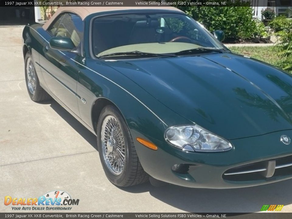 1997 Jaguar XK XK8 Convertible British Racing Green / Cashmere Photo #1