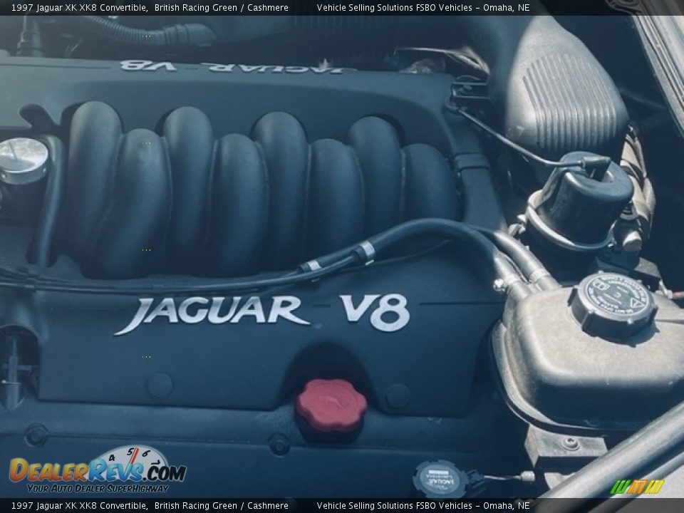 1997 Jaguar XK XK8 Convertible British Racing Green / Cashmere Photo #4