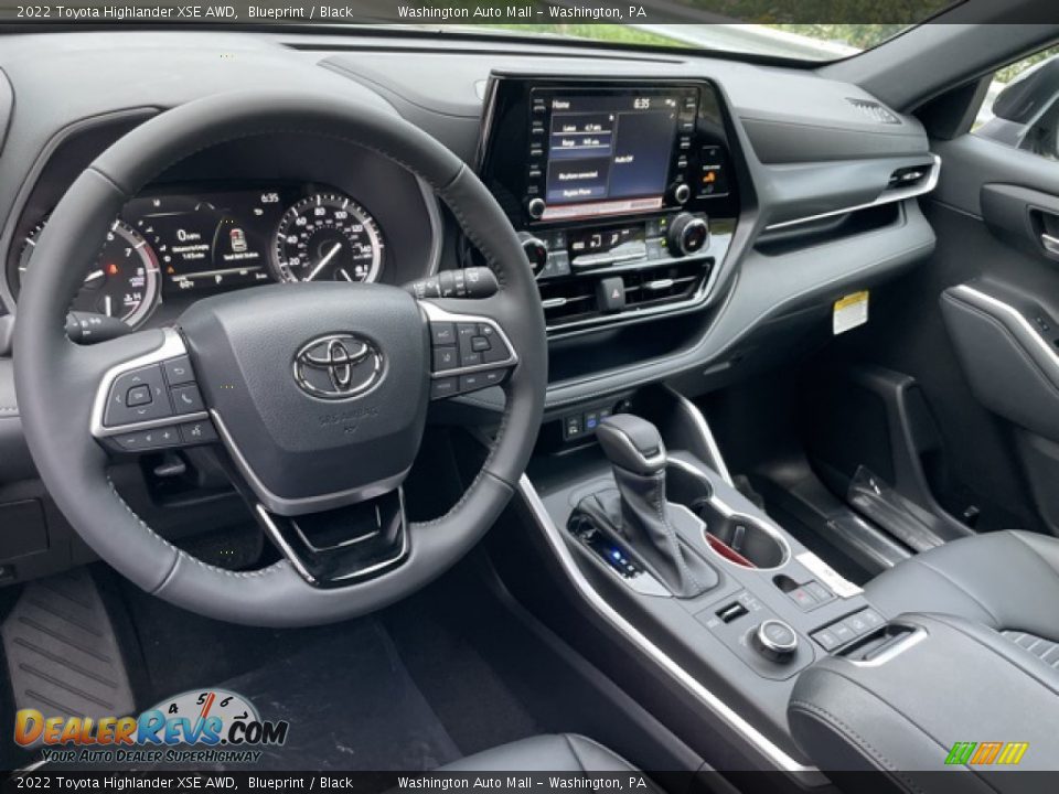 2022 Toyota Highlander XSE AWD Blueprint / Black Photo #3