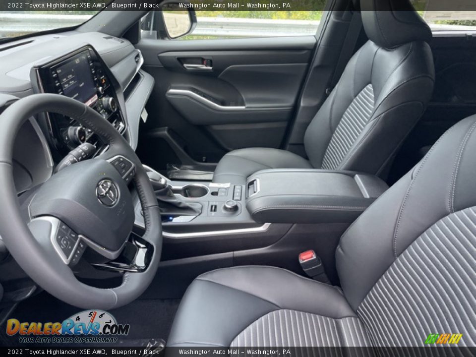 2022 Toyota Highlander XSE AWD Blueprint / Black Photo #4