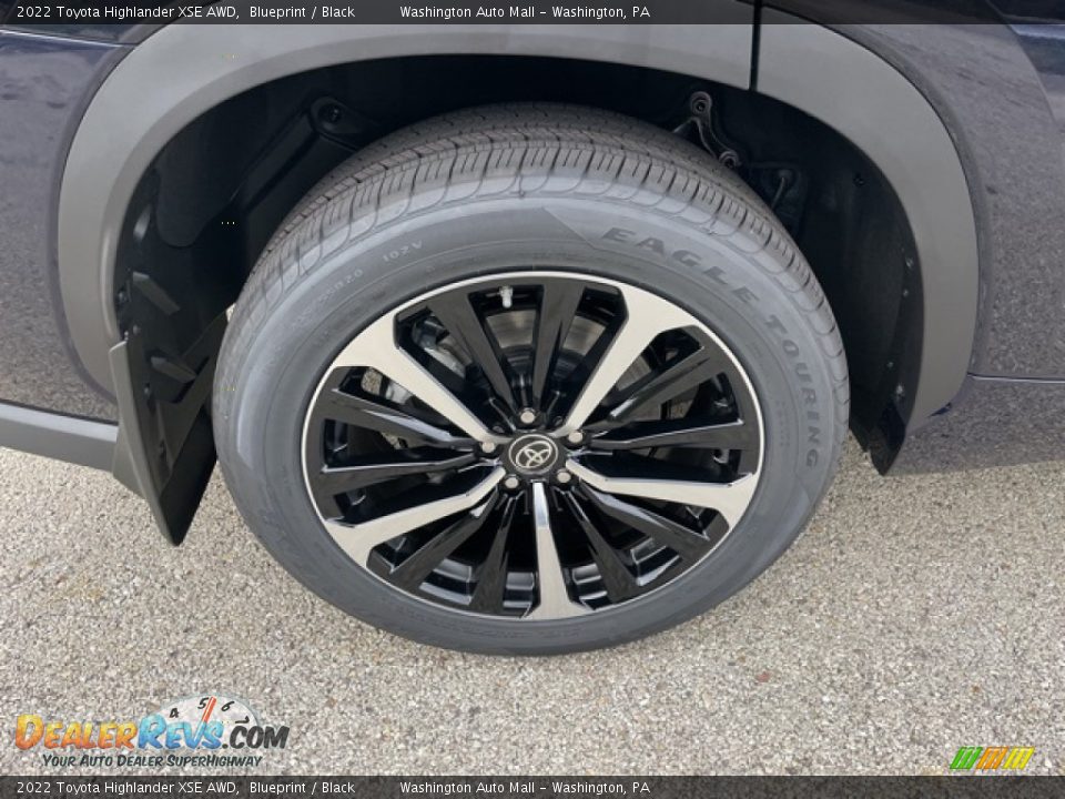 2022 Toyota Highlander XSE AWD Blueprint / Black Photo #26