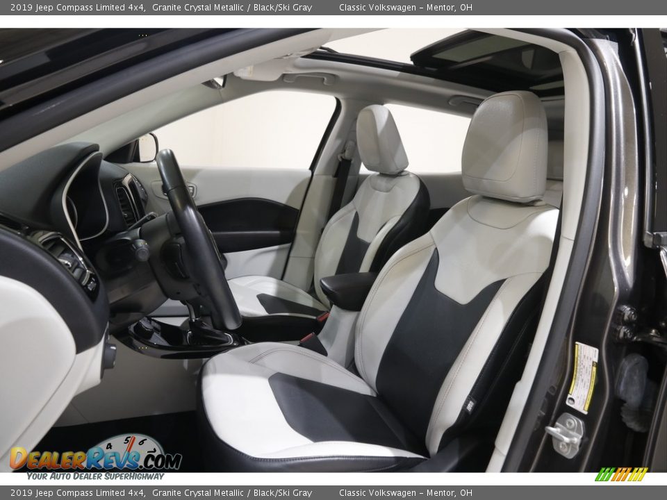 2019 Jeep Compass Limited 4x4 Granite Crystal Metallic / Black/Ski Gray Photo #5