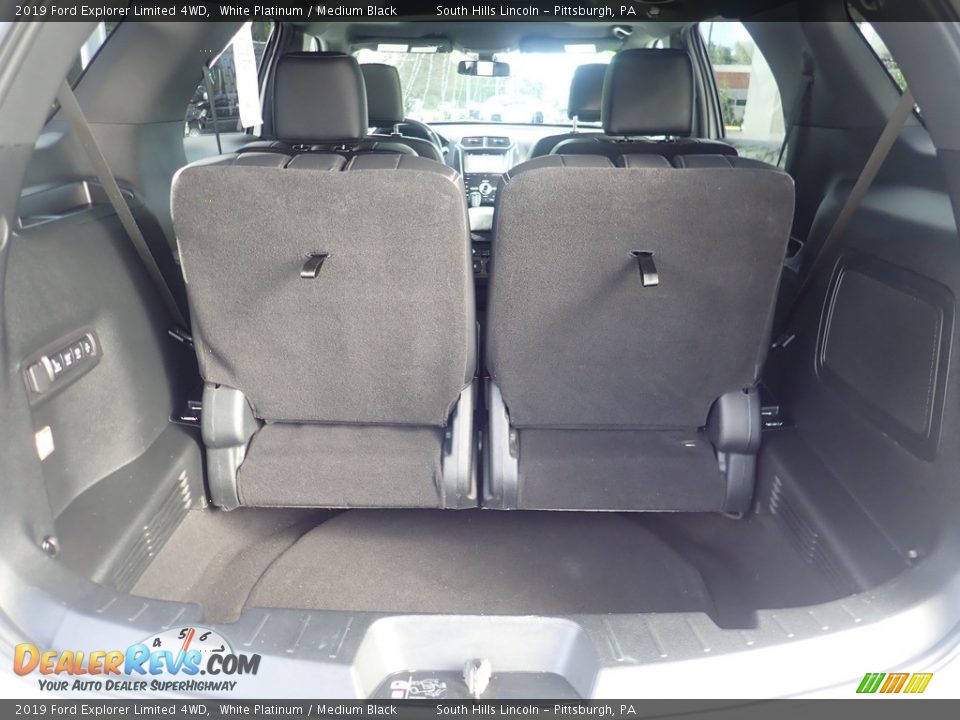 2019 Ford Explorer Limited 4WD White Platinum / Medium Black Photo #5