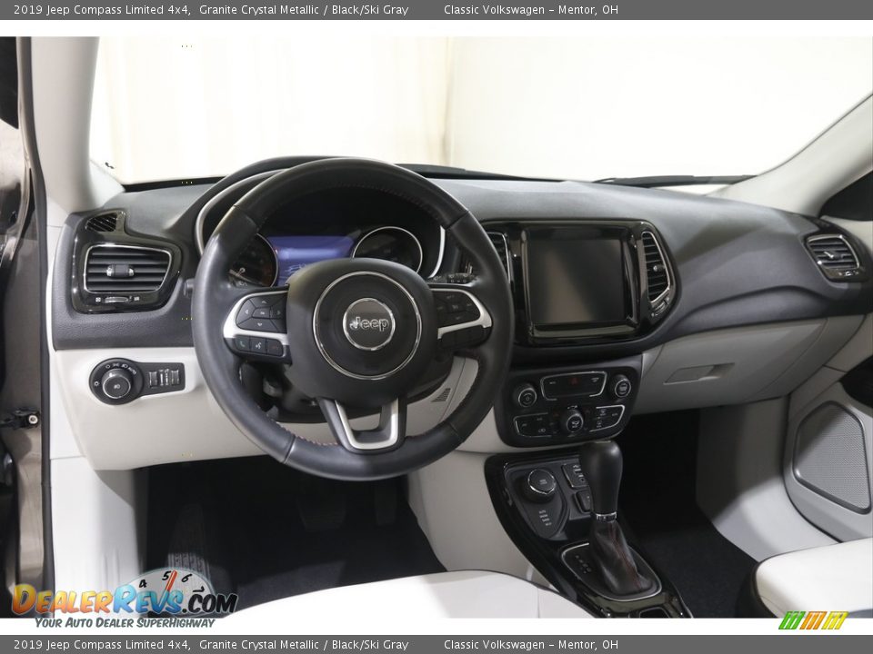 2019 Jeep Compass Limited 4x4 Granite Crystal Metallic / Black/Ski Gray Photo #6
