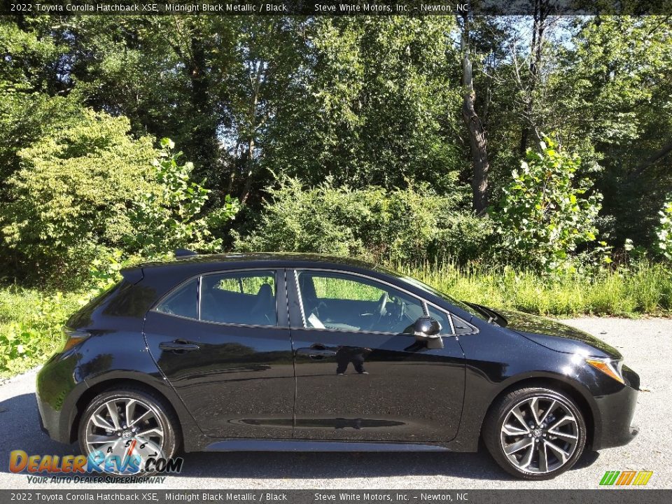 Midnight Black Metallic 2022 Toyota Corolla Hatchback XSE Photo #6