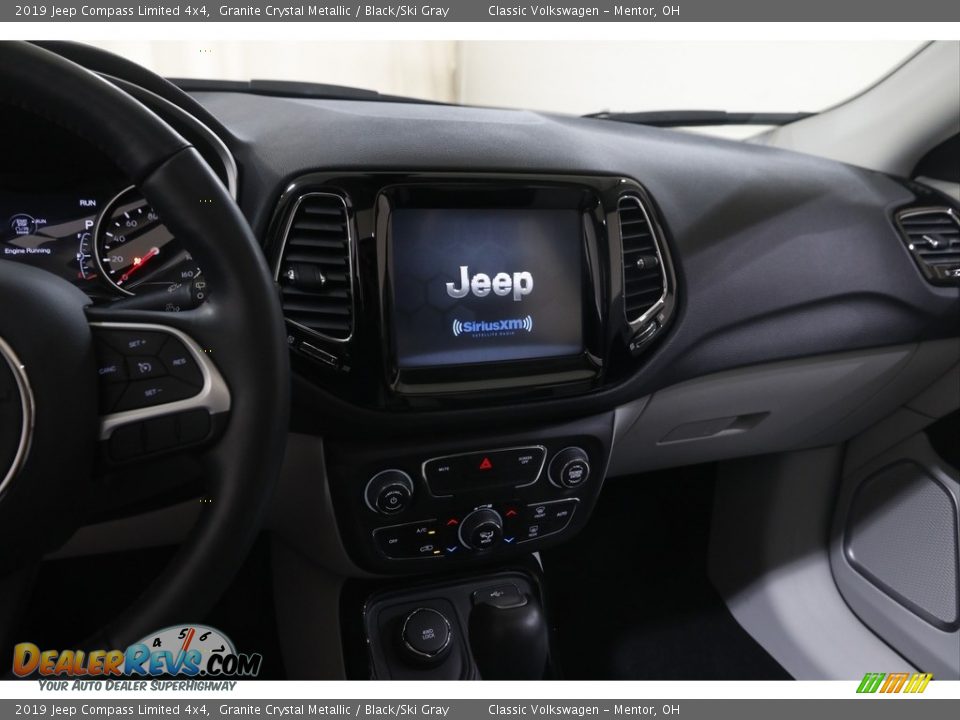 2019 Jeep Compass Limited 4x4 Granite Crystal Metallic / Black/Ski Gray Photo #9